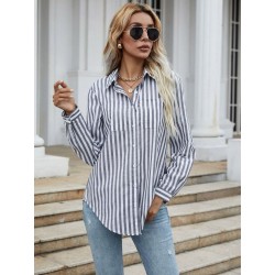 Camisa Azul De Mujer